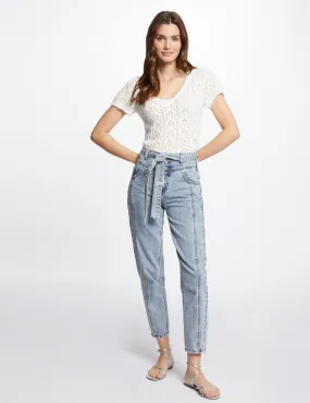 Morgan de toi Morgan Jeans Pmod Bleached